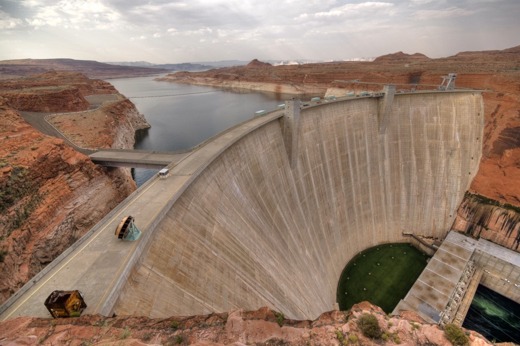 Glen Canyon Dam jigsaw puzzle in Great Sightings puzzles on TheJigsawPuzzles.com