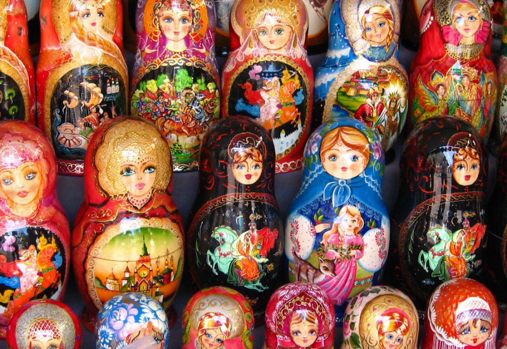 Matryoshka Dolls jigsaw puzzle in Puzzle of the Day puzzles on TheJigsawPuzzles.com
