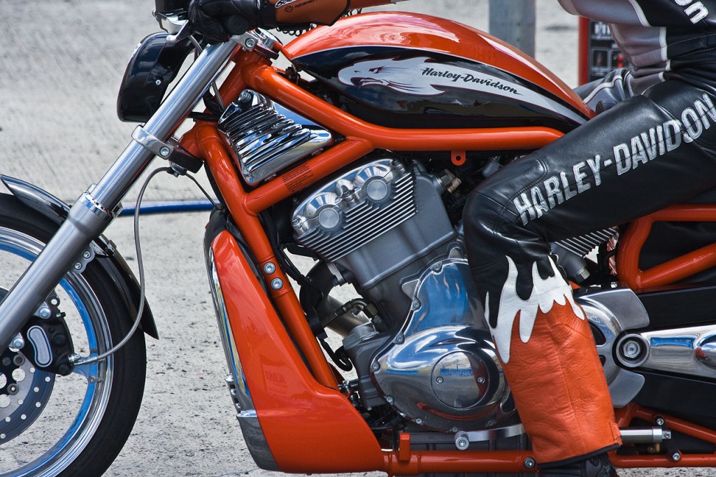 Harley Davidson jigsaw puzzle in Voitures et Motos puzzles on TheJigsawPuzzles.com