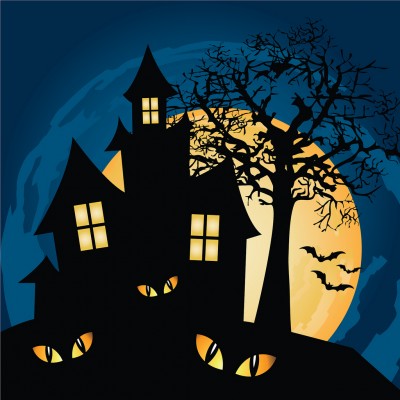 Haunted House jigsaw puzzle in Halloween puzzles on TheJigsawPuzzles ...