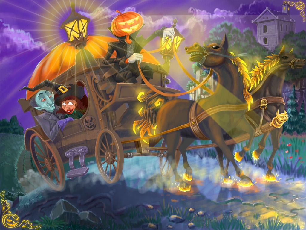 Halloween Is Coming! jigsaw puzzle in Puzzle du jour puzzles on TheJigsawPuzzles.com