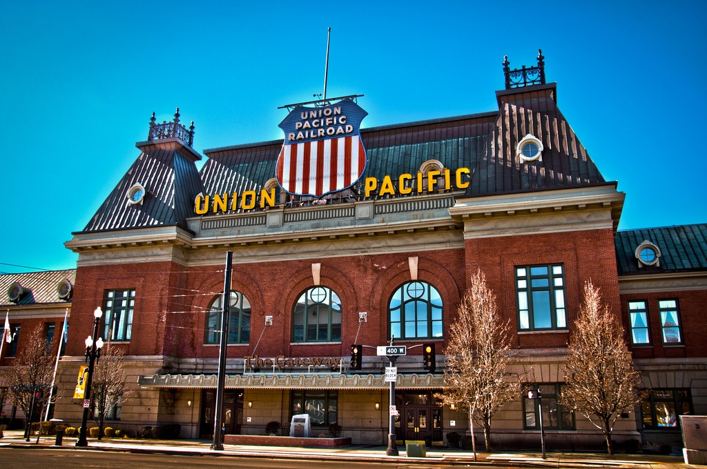 Union Pacific Depot jigsaw puzzle in Street View puzzles on TheJigsawPuzzles.com