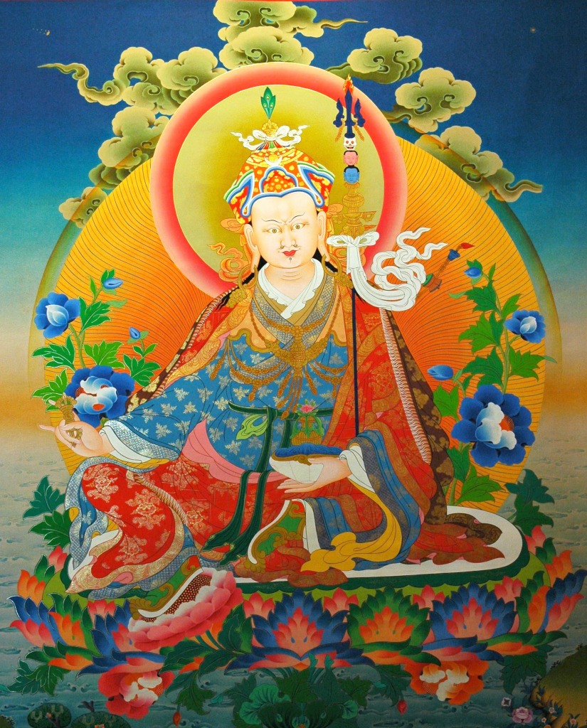 Padmasambhava, Guru Rinpoche jigsaw puzzle in Piece of Art puzzles on TheJigsawPuzzles.com