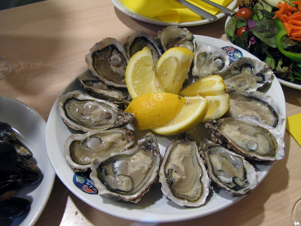 Oysters jigsaw puzzle in Пазл дня puzzles on TheJigsawPuzzles.com